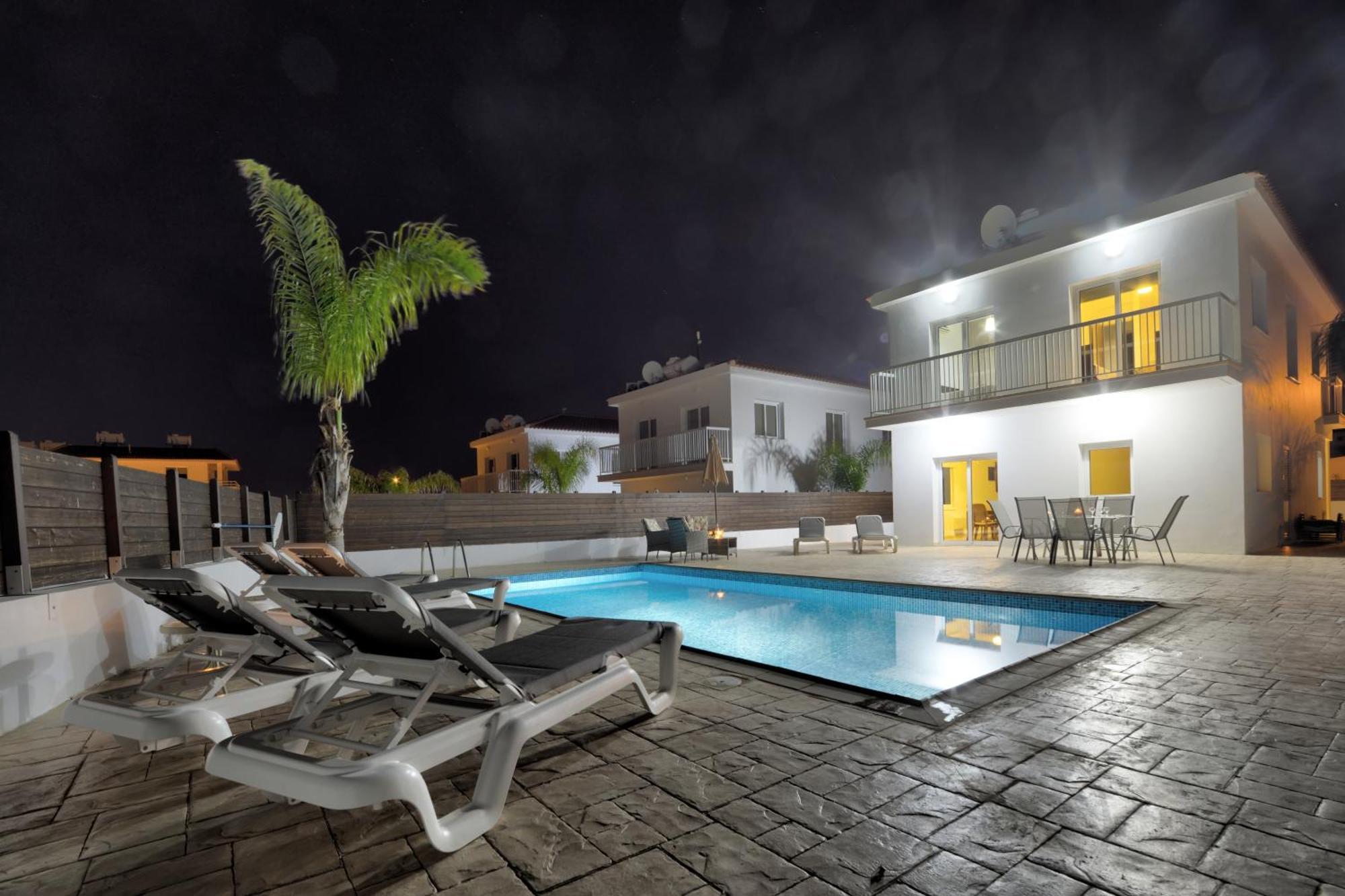 Nissi Villa Ourania Айя-Напа Екстер'єр фото